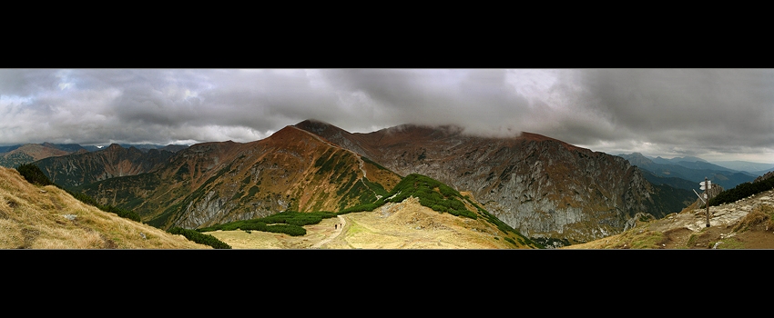 Panorama ze szlaku na Giewont...- 4.X.2007