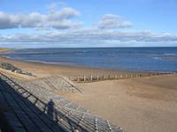 Na plaży w Aberdeen