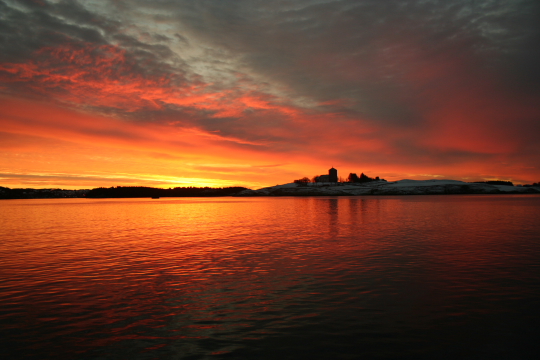 wshód nad Avaldsnes