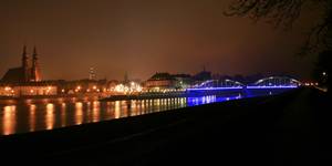 Opole nocą I - panorama