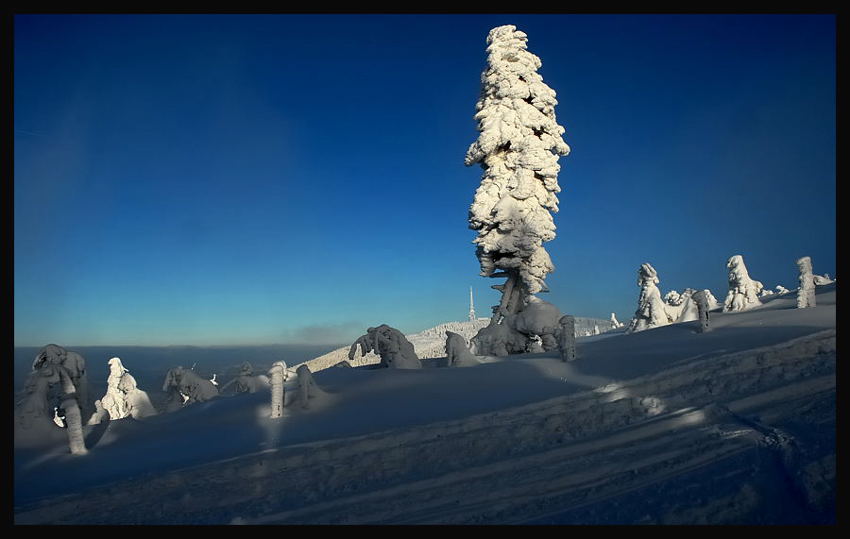 zima w Beskidach