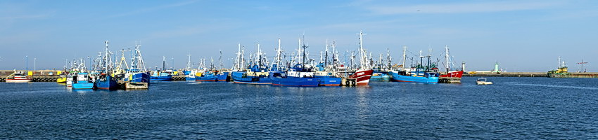 panorama portu we Własysławowie