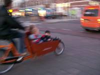 Rower, dziecko, Amsterdam