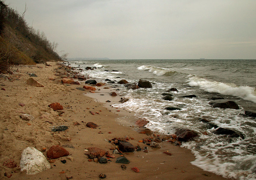 Gdynia, dzika plaża