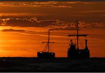 Ustka sunset