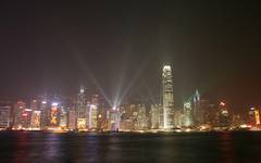 Symphony of light w Hong Kongu