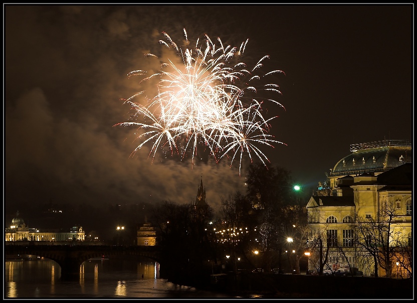 Ognie sztuczne Praga 2008