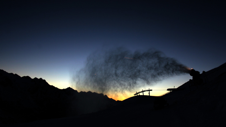 passo tonale o zmierzchu