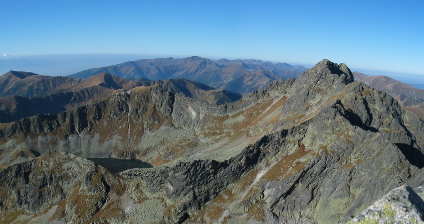 Panorama na Świnice