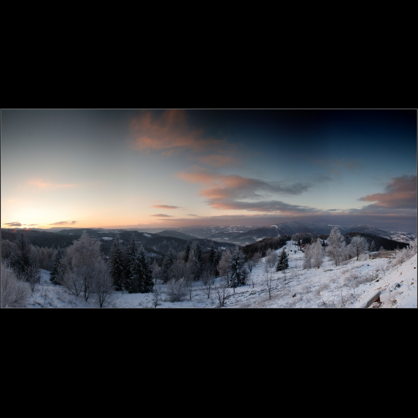 Widok z Równicy, Ustroń