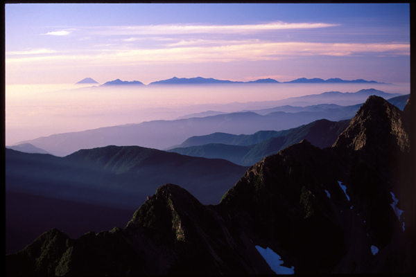 Fuji-yama, widok z Kita-Hodaki