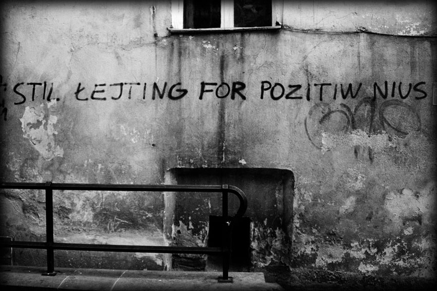 Stil łejting for pozitiw nius