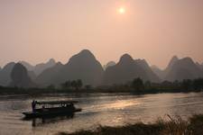 Zachody w Yangshuo