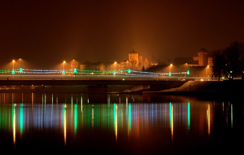 Wawel i Most Dębnicki