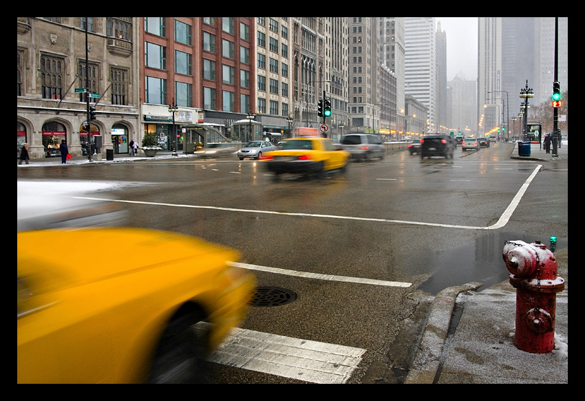 Michigan Ave Cityscape