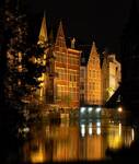 Ghent nocą