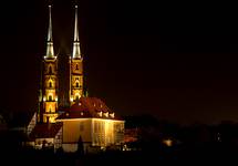 Wrocław by night