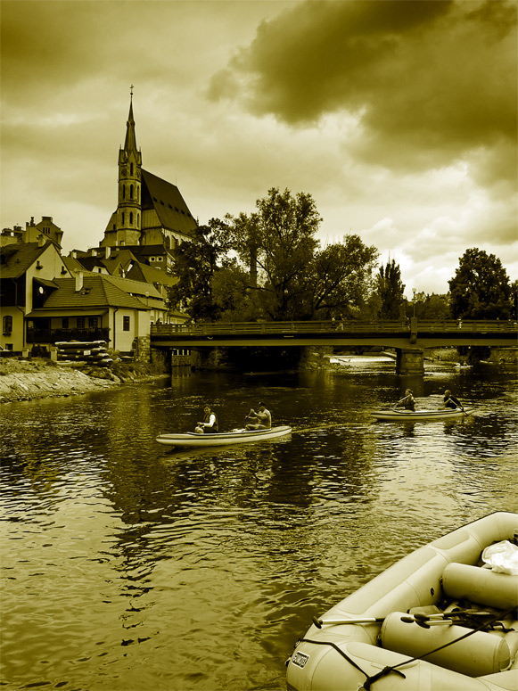 Poszukiwania malowanego dzbanka. Český Krumlov #8