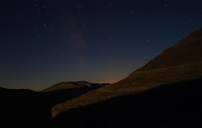 The dark side of mountains