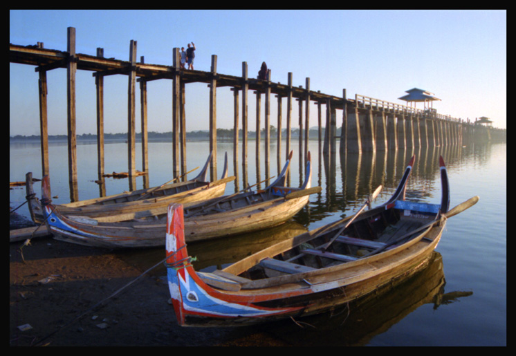 sunset nad Jez. Inle