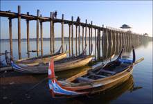 sunset nad Jez. Inle