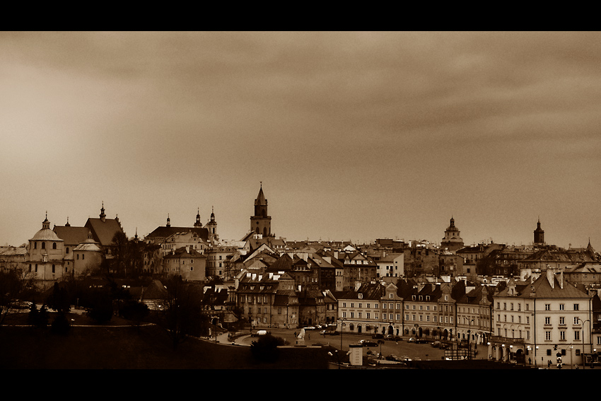 panorama miasta Lublin