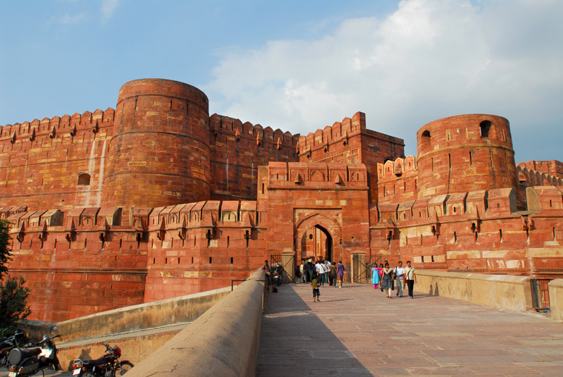 Czerwony Fort, Agra, Indie