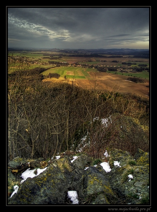 Widok z Ostrzycy