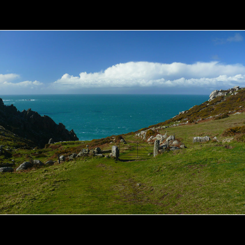 Krajobraz - Bosigran, Cornwall, UK