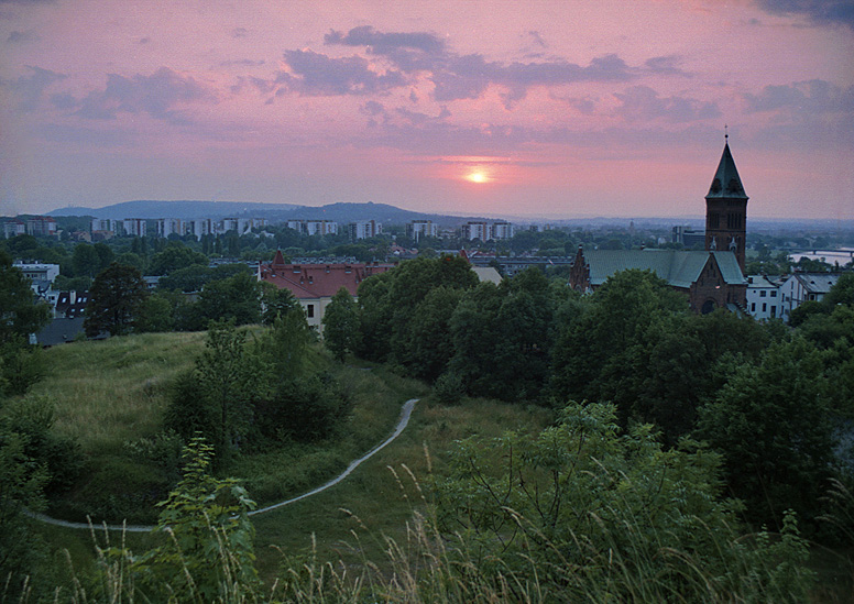 Widok z Krzemionek w Krakowie