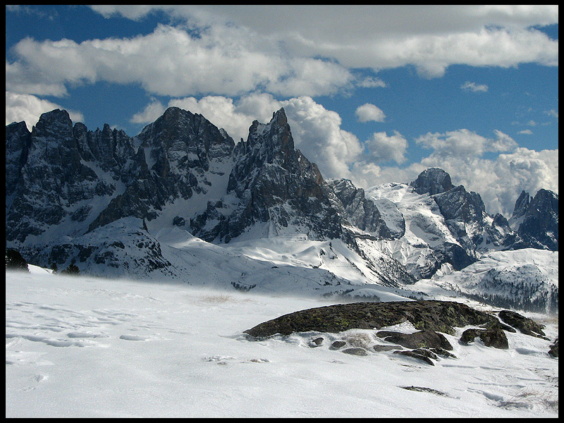 Dolomity, marzec 2008