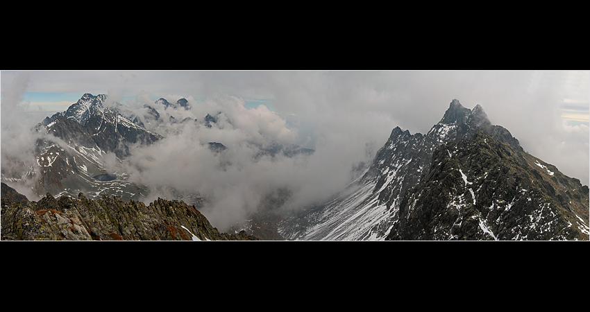 Panorama z Małej Wysokiej