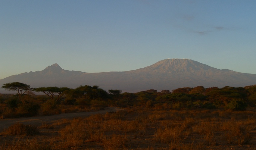 Kilimanjaro o wschodzie