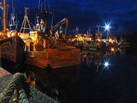 Steornabhaigh harbour