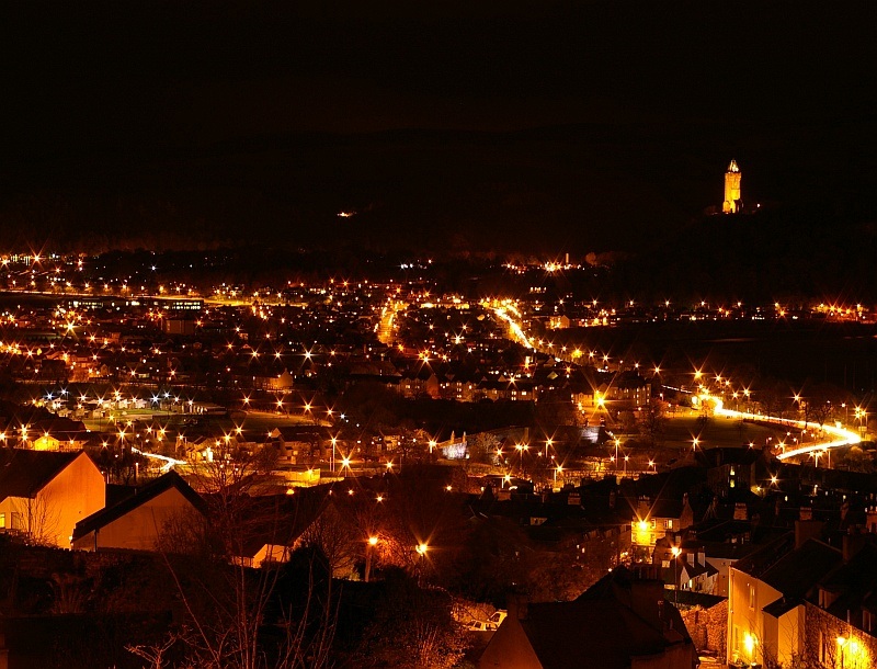 Stirling nocą