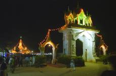 Laos, stolica by night