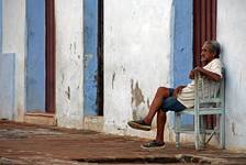 Resting in Bayamo, Cuba