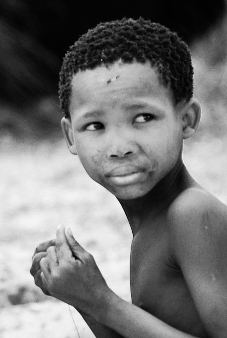 San People little man