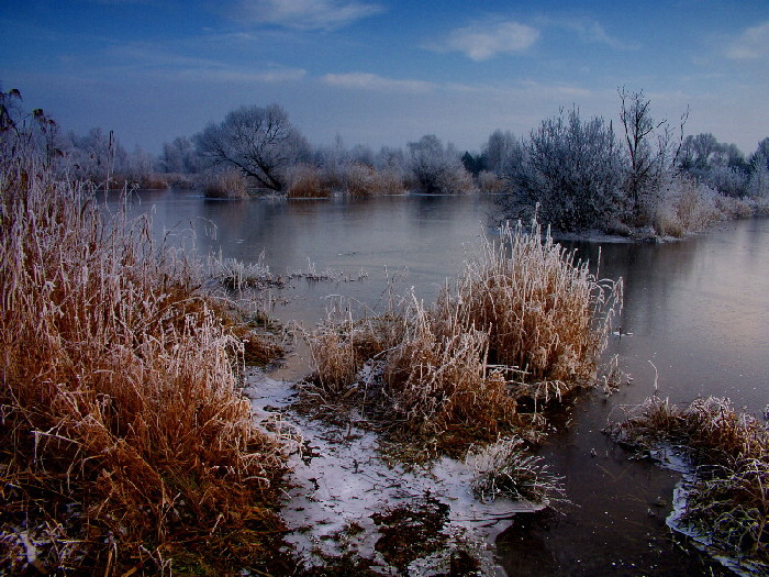 Zima nad wodą