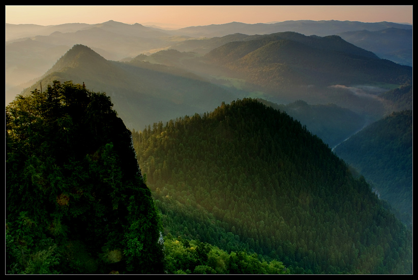 Pieniny. Wschód.