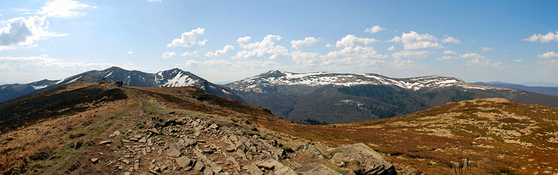 Panoramka z Bukowego Berda