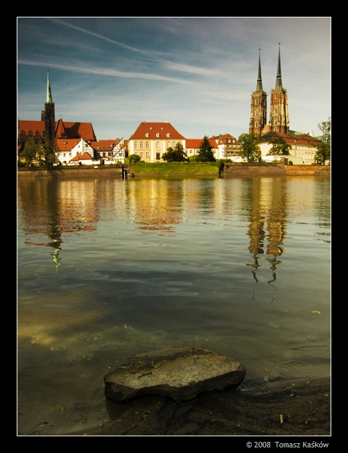 spojrzenie na Ostrów Tumski