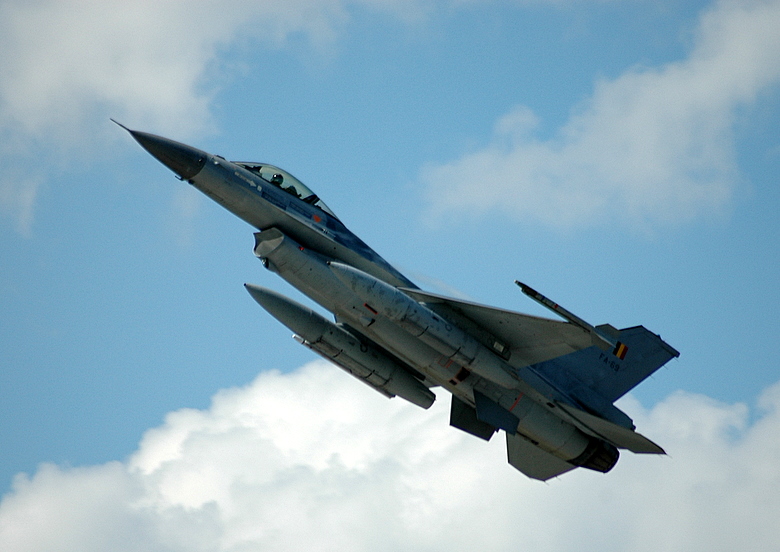 F-16 w barwach Belgie