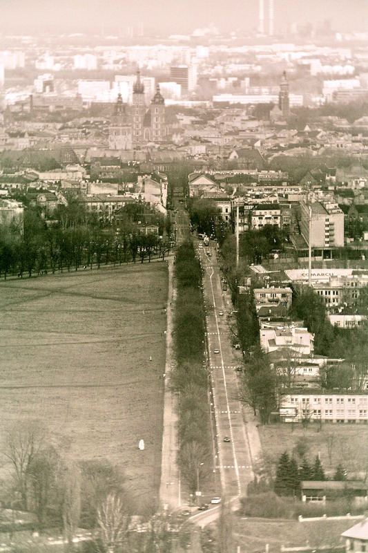 Kraków - Błonie, Planty, Mariacki