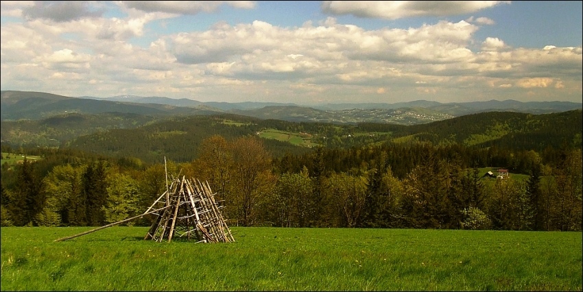 Panorama z Cieślara