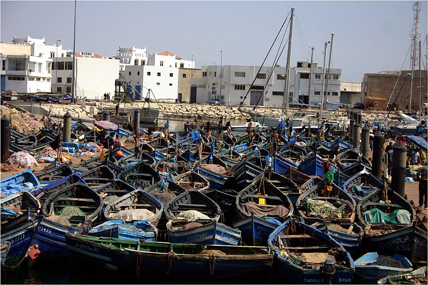 Port w Agadirze - Maroko