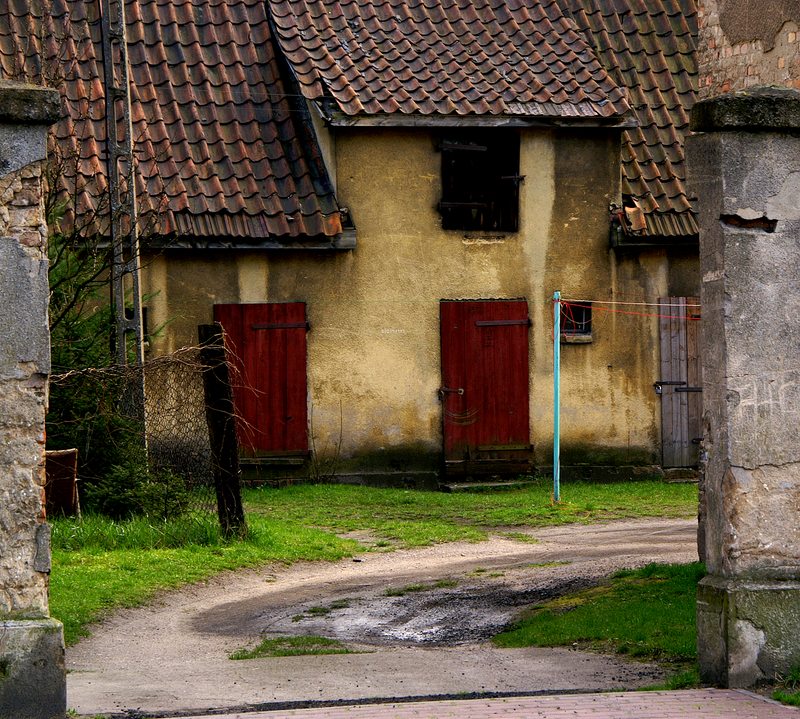 kolorowe podwórka ..