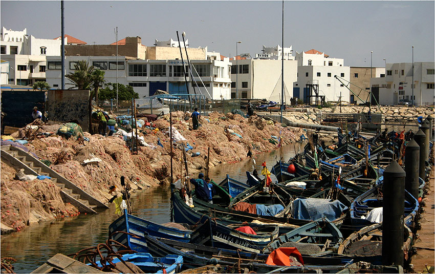 Port w Agadirze - Maroko