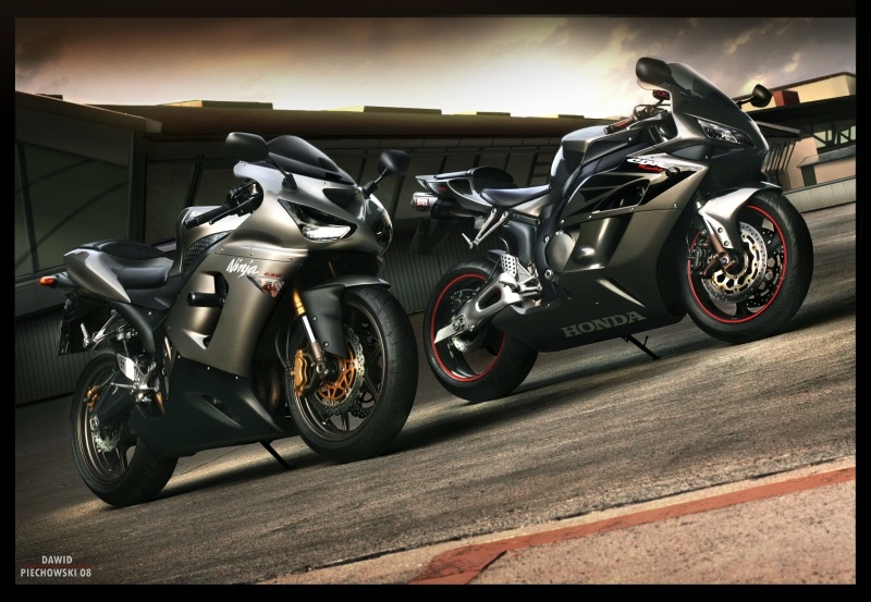 zx6r - cbr1000rr