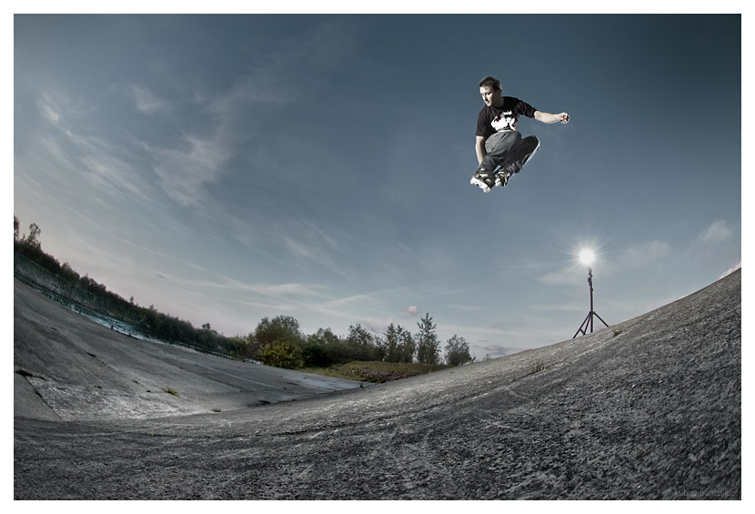 stale grab 180 to bank